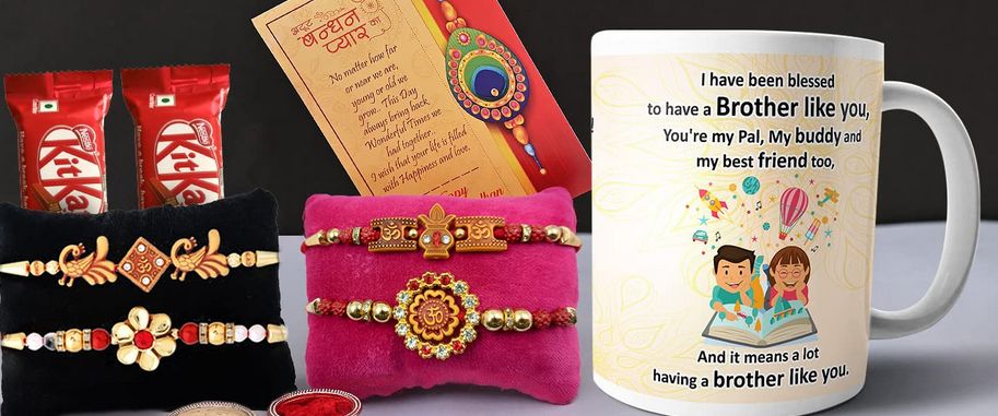 Rakhi With Mugs
