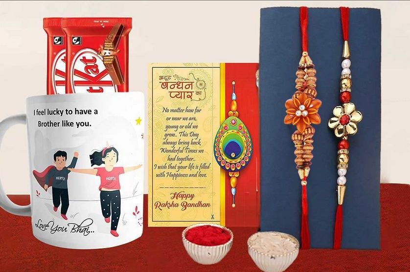 Rakhi With Chocolate Online