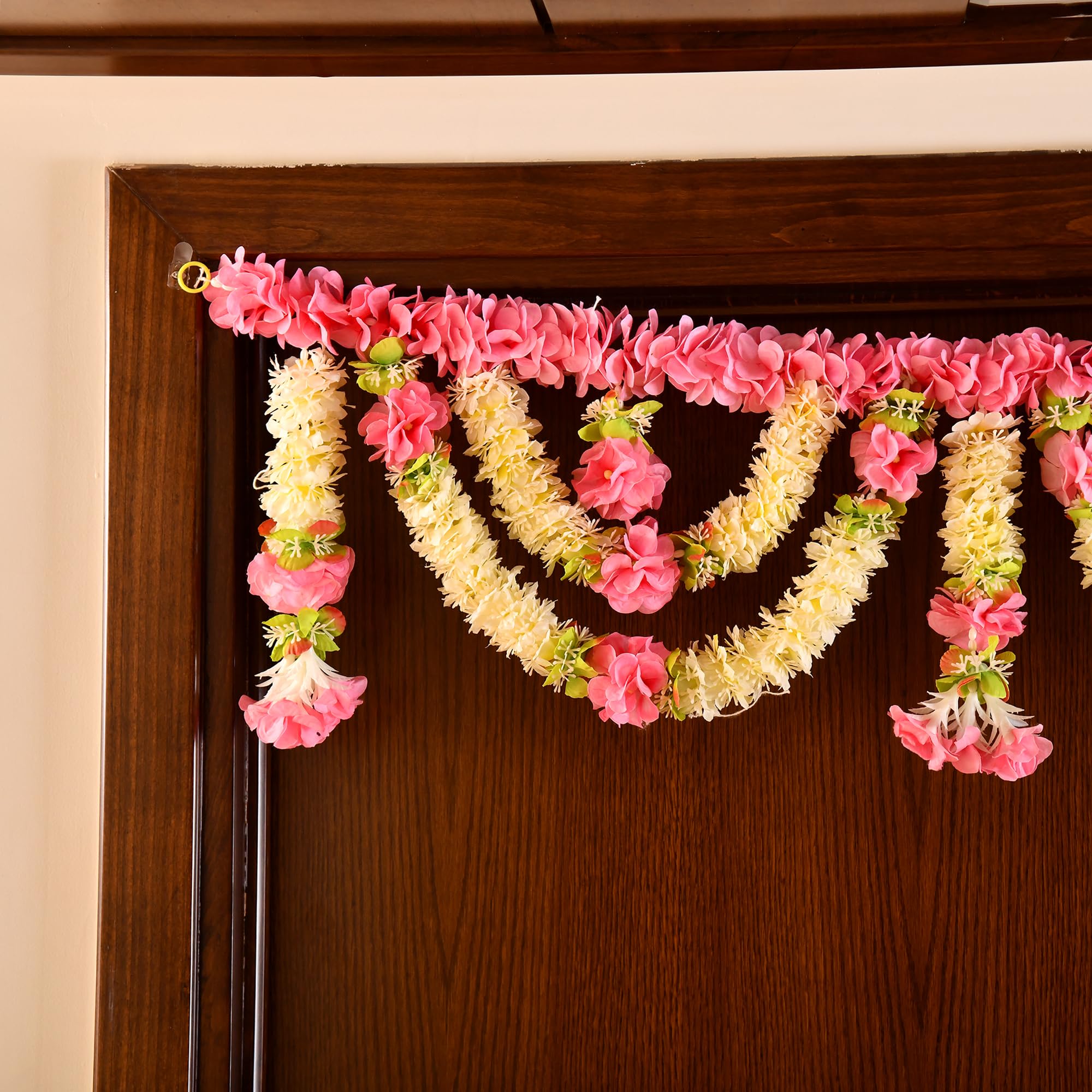 Toran for Main Door Entrance, Diwali Decor Items, Artificial Flowers for Decorations, Diwali Decoration  ( TORAN195)